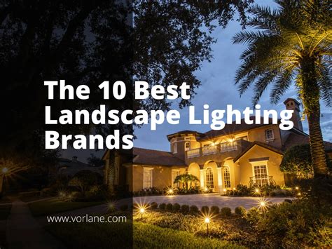 led landscape lighting brands.